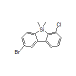 2-Bromo-6-chloro-5,5-dimethyl-5H-dibenzo[b,d]silole