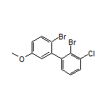 2,2’-Dibromo-3-chloro-5’-methoxy-1,1’-biphenyl