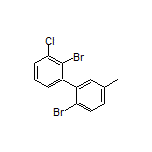2,2’-Dibromo-3-chloro-5’-methyl-1,1’-biphenyl