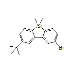 2-Bromo-8-(tert-butyl)-5,5-dimethyl-5H-dibenzo[b,d]silole