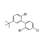 2,2’-Dibromo-5’-(tert-butyl)-4-chloro-1,1’-biphenyl