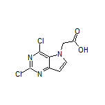 2-(2,4-Dichloro-5H-pyrrolo[3,2-d]pyrimidin-5-yl)acetic Acid