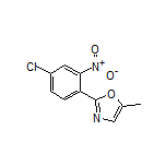 2-(4-Chloro-2-nitrophenyl)-5-methyloxazole