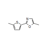 5-Methyl-2-(5-methylthiophen-2-yl)oxazole