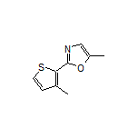 5-Methyl-2-(3-methylthiophen-2-yl)oxazole