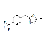 5-Methyl-2-[4-(trifluoromethyl)benzyl]oxazole