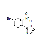 2-(4-Bromo-2-nitrophenyl)-5-methyloxazole