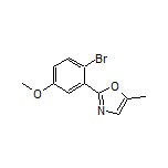 2-(2-Bromo-5-methoxyphenyl)-5-methyloxazole