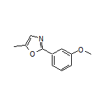 2-(3-Methoxyphenyl)-5-methyloxazole