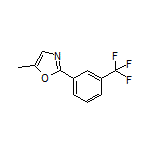 5-Methyl-2-[3-(trifluoromethyl)phenyl]oxazole