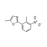 5-Methyl-2-(2-methyl-3-nitrophenyl)oxazole