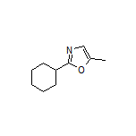2-Cyclohexyl-5-methyloxazole