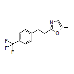 5-Methyl-2-[4-(trifluoromethyl)phenethyl]oxazole