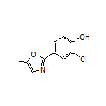 2-Chloro-4-(5-methyloxazol-2-yl)phenol