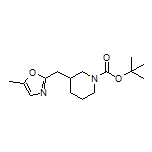 2-[(1-Boc-piperidin-3-yl)methyl]-5-methyloxazole