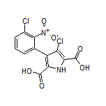 3-Chloro-4-(3-chloro-2-nitrophenyl)-1H-pyrrole-2,5-dicarboxylic Acid