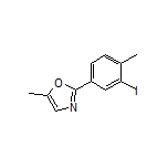 2-(3-Iodo-4-methylphenyl)-5-methyloxazole