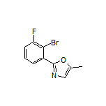 2-(2-Bromo-3-fluorophenyl)-5-methyloxazole