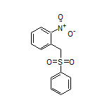 1-Nitro-2-[(phenylsulfonyl)methyl]benzene