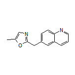 5-Methyl-2-(quinolin-6-ylmethyl)oxazole