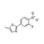 2-(3-Fluoro-4-nitrophenyl)-5-methyloxazole