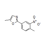 5-Methyl-2-(4-methyl-3-nitrophenyl)oxazole