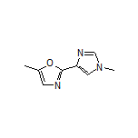 5-Methyl-2-(1-methyl-1H-imidazol-4-yl)oxazole