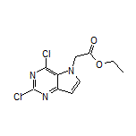 Ethyl 2-(2,4-Dichloro-5H-pyrrolo[3,2-d]pyrimidin-5-yl)acetate