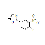 2-(4-Fluoro-3-nitrophenyl)-5-methyloxazole