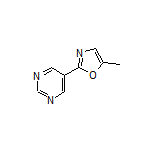 5-Methyl-2-(pyrimidin-5-yl)oxazole
