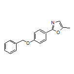 2-[4-(Benzyloxy)phenyl]-5-methyloxazole