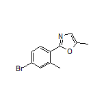 2-(4-Bromo-2-methylphenyl)-5-methyloxazole