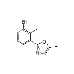 2-(3-Bromo-2-methylphenyl)-5-methyloxazole