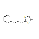 5-Methyl-2-(3-phenylpropyl)oxazole