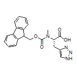 (S)-2-[Fmoc-(methyl)amino]-3-(1H-1,2,3-triazol-4-yl)propanoic Acid