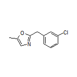 2-(3-Chlorobenzyl)-5-methyloxazole