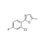 2-(2-Chloro-4-fluorophenyl)-5-methyloxazole