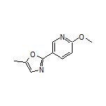 2-(6-Methoxypyridin-3-yl)-5-methyloxazole