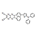 3-[5-(Diphenylamino)thiophen-2-yl]acenaphtho[1,2-b]pyrazino[2,3-e]pyrazine-9,10-dicarbonitrile