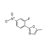 2-(2-Fluoro-4-nitrophenyl)-5-methyloxazole