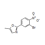 2-(3-Bromo-4-nitrophenyl)-5-methyloxazole