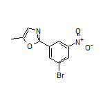 2-(3-Bromo-5-nitrophenyl)-5-methyloxazole