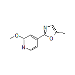 2-(2-Methoxypyridin-4-yl)-5-methyloxazole