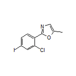 2-(2-Chloro-4-iodophenyl)-5-methyloxazole