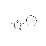 2-Cycloheptyl-5-methyloxazole