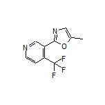 5-Methyl-2-[4-(trifluoromethyl)pyridin-3-yl]oxazole