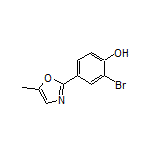 2-Bromo-4-(5-methyloxazol-2-yl)phenol