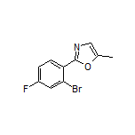 2-(2-Bromo-4-fluorophenyl)-5-methyloxazole