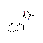 5-Methyl-2-(naphthalen-1-ylmethyl)oxazole