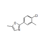 2-(4-Chloro-3-methylphenyl)-5-methyloxazole